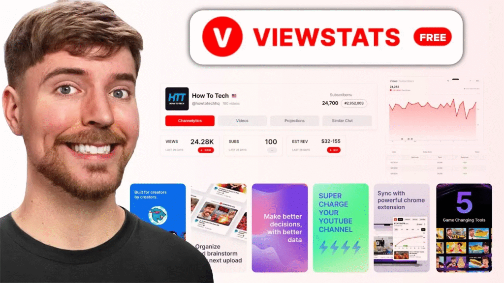 Discover How to Master YouTube with ViewStats.com image